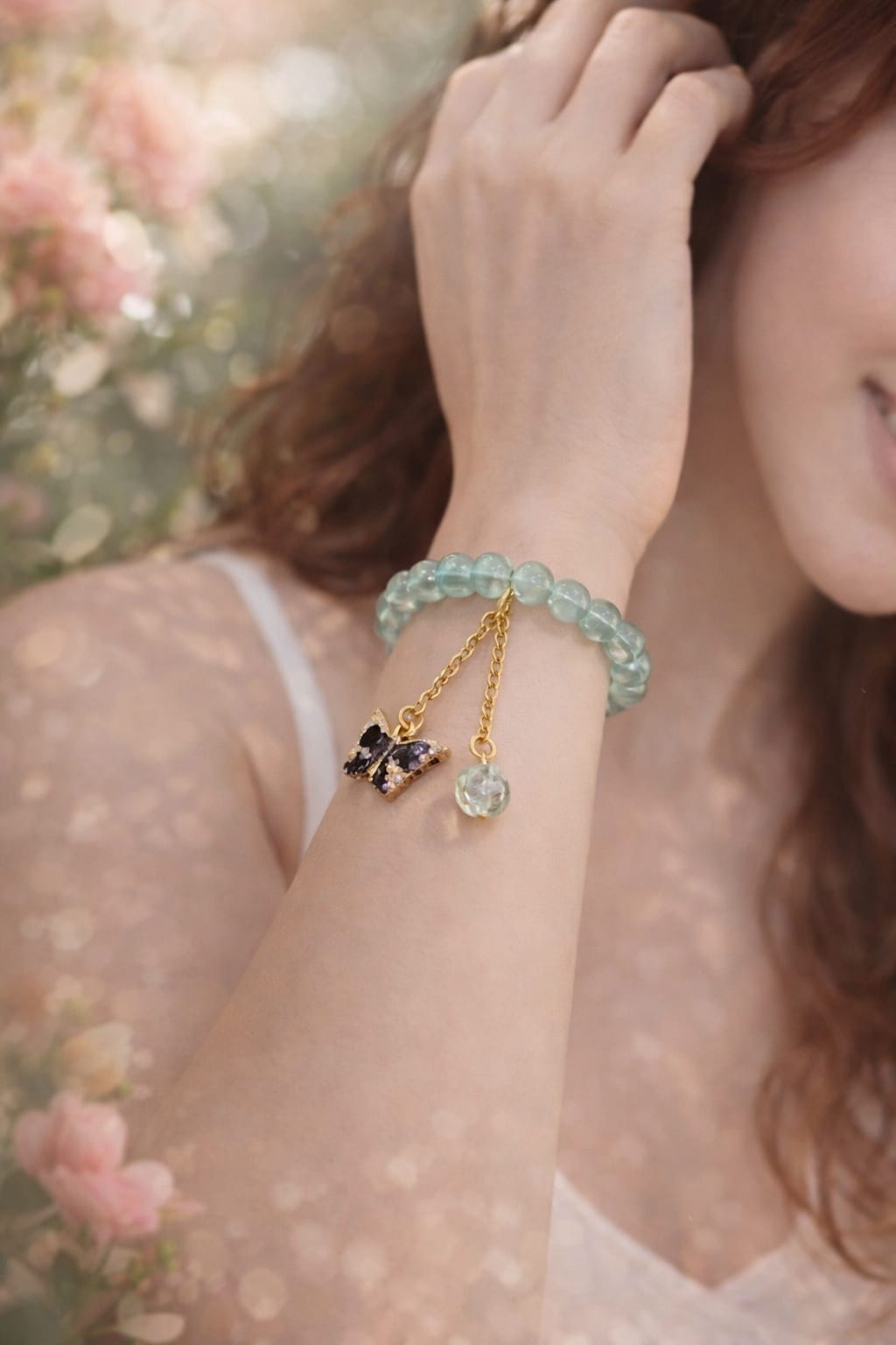 Elegant Beaded Charm Bracelet for Women & Girls - Image 2