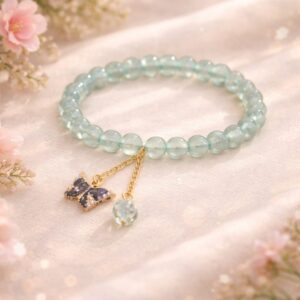 Elegant Beaded Charm Bracelet for Women & Girls