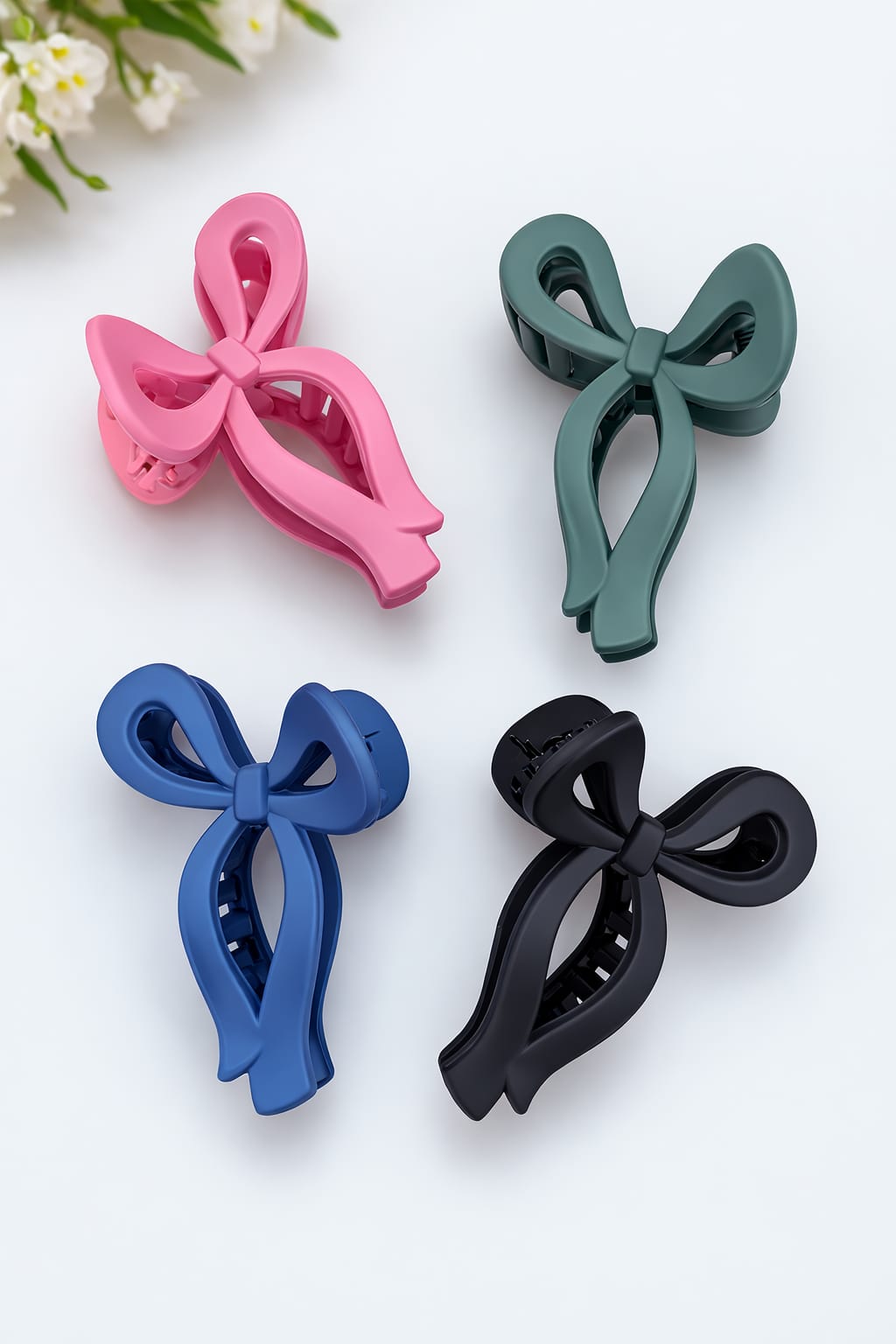 Butterfly Design Hair Claw Clip Set - Image 5